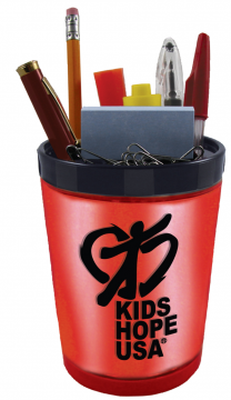 Custom Foil Imprinted Desk Caddy